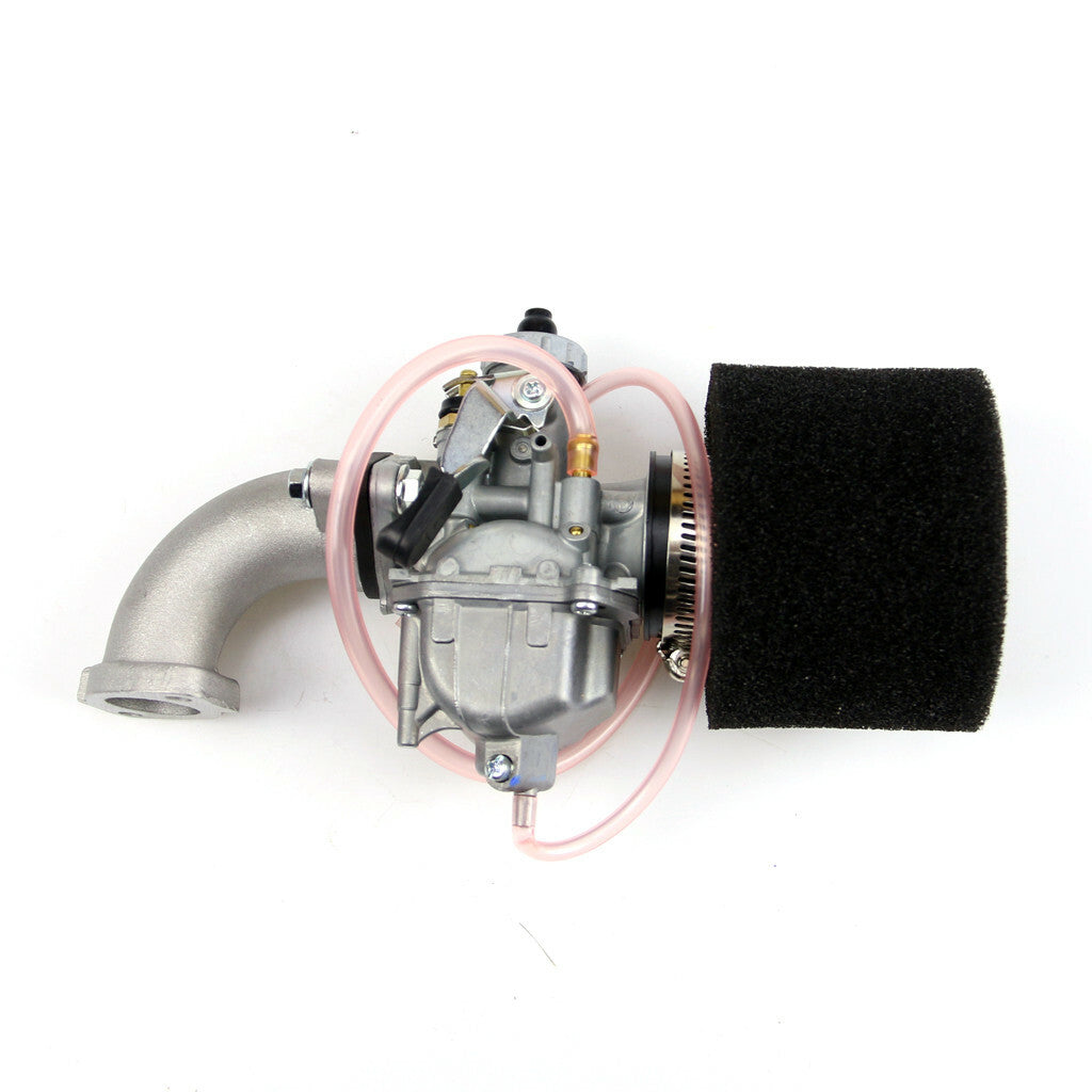 VM22 26mm carburetor and intake manifold suitable for 125cc, 140cc, and 150cc Taodao coolers.
