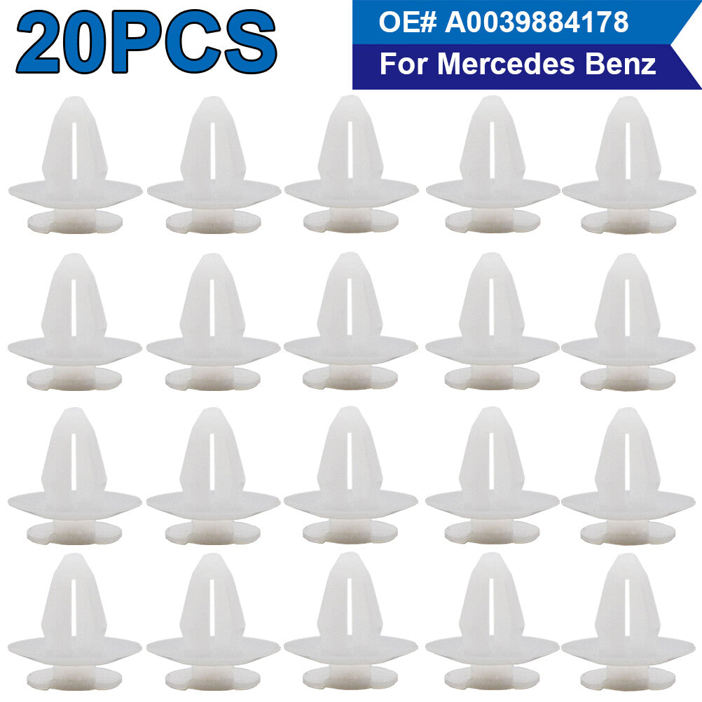 20 door trim mounting clips for Mercedes W108/W109 W123 W124 W202 W208