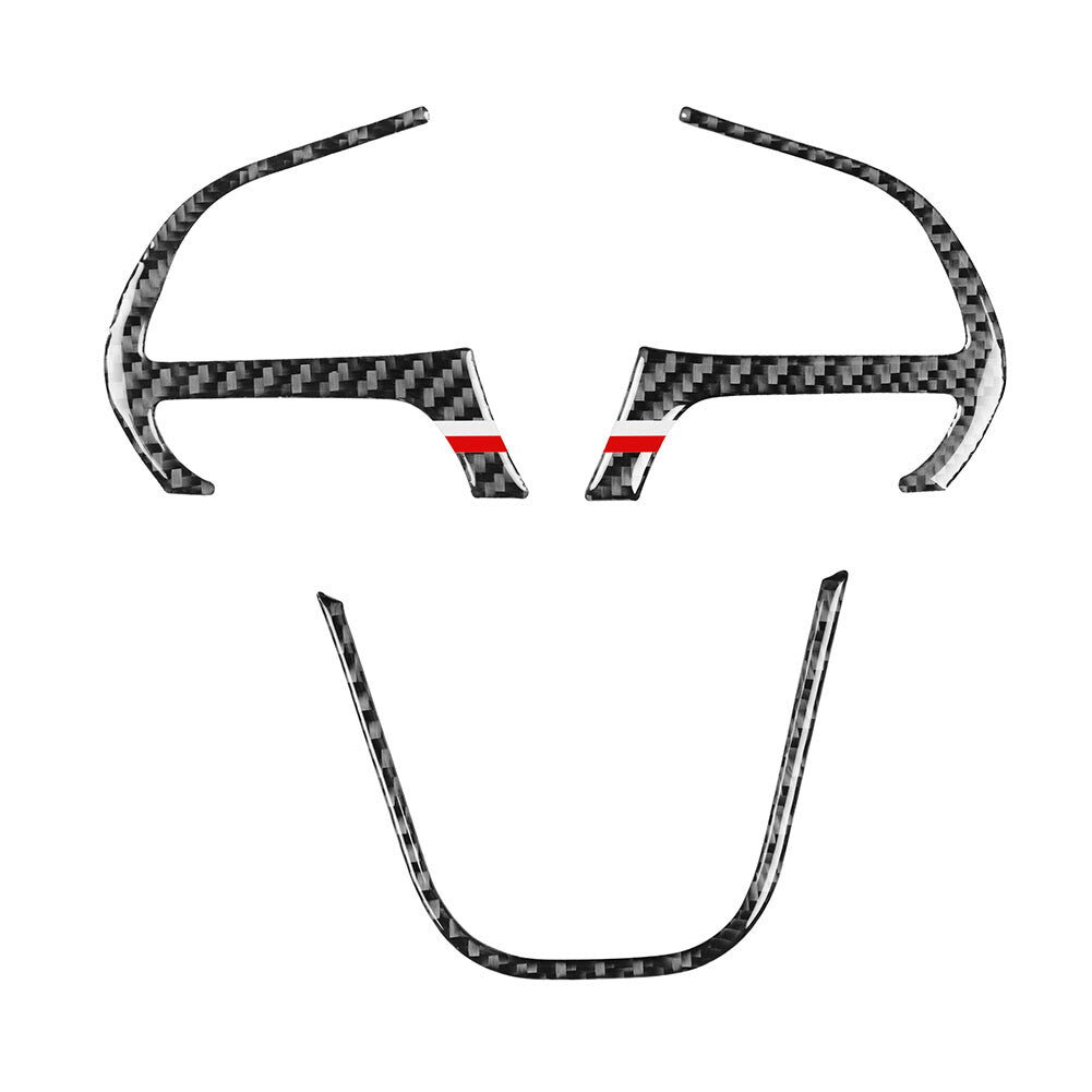 Steering Wheel Decor Cover Trim FIT for Jeep for Dodge for Challenger Charger Durango