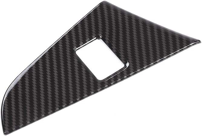 Carbon fiber style rear door lock covers suitable for BMW G30 G31 2017-2022