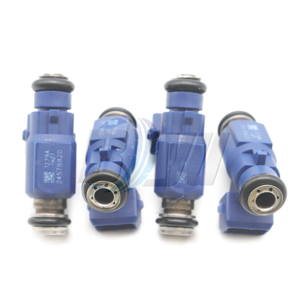 (4) 245578820 FJ10741 Fuel Injector for Chevrolet Cobalt for Corsa Prisma Onix Astra