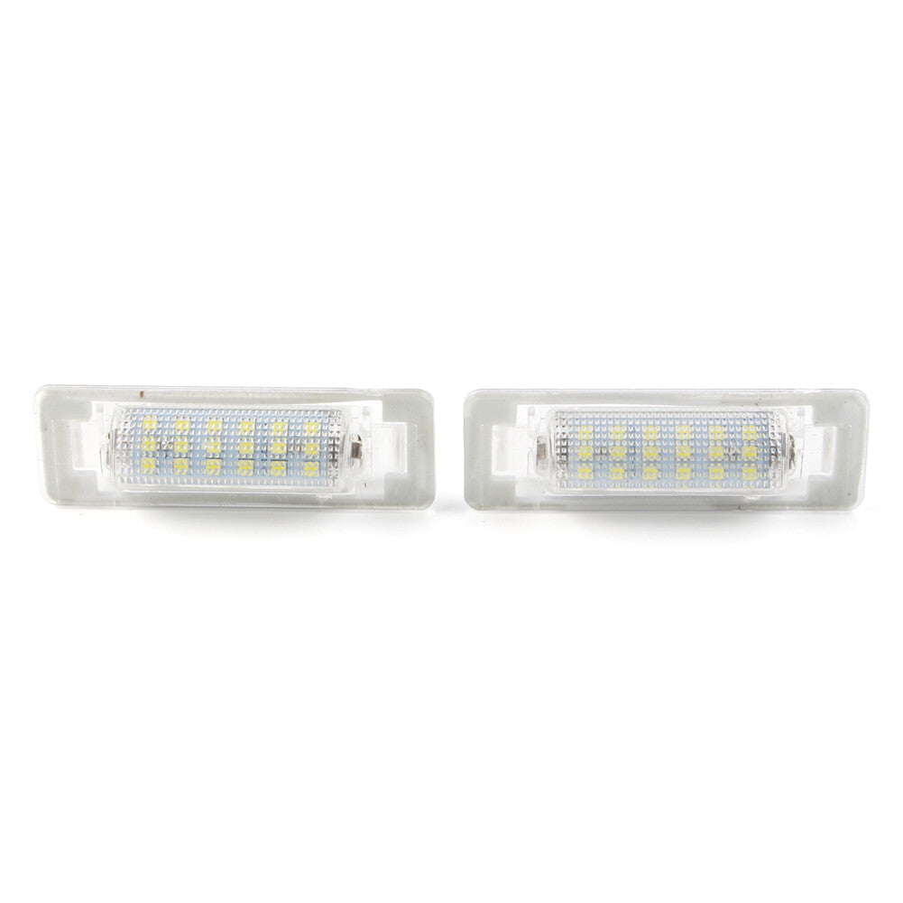 2x Car LED License Plate Number Light Tail Lamp Fit for Benz W210 W202 4D Sedan