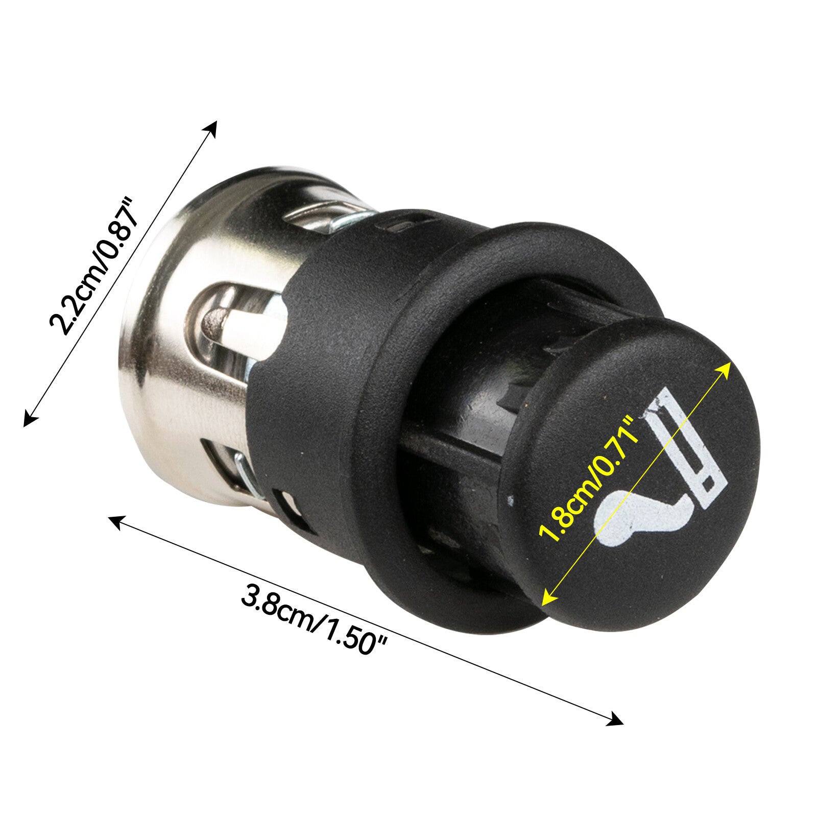 Cigarette Lighter Front Plug for AUDI A1 A3 for A4 A6 A3 A5 A7/Q3 for Q5 Q7 for VW 1JD919307