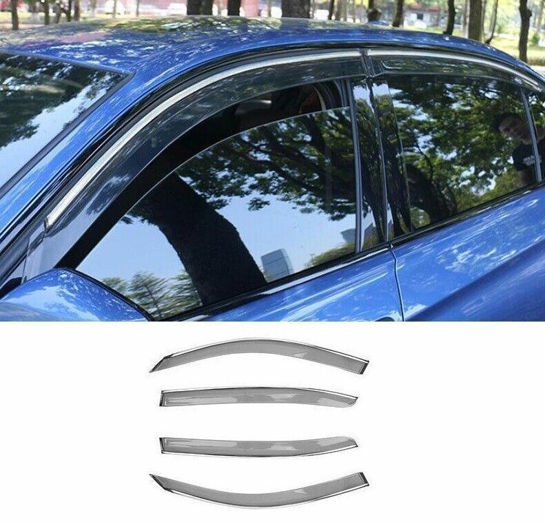 for BMW 3 Series Sedan 2013-2018 Window Wind Visors Rain Guard Vent Deflectors