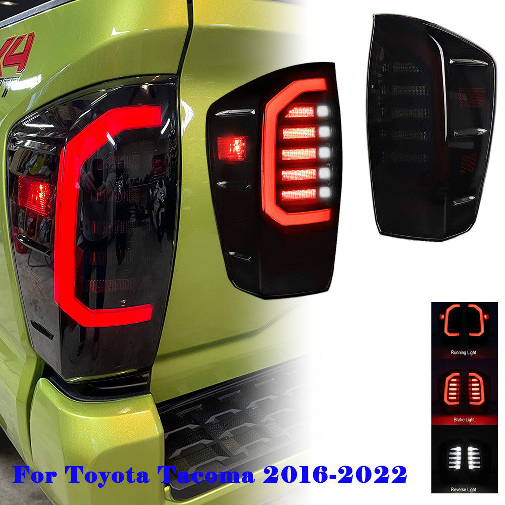 LED taillights (DRL) for Toyota Tacoma 2016-2022 (rear brake and turn signal lights)