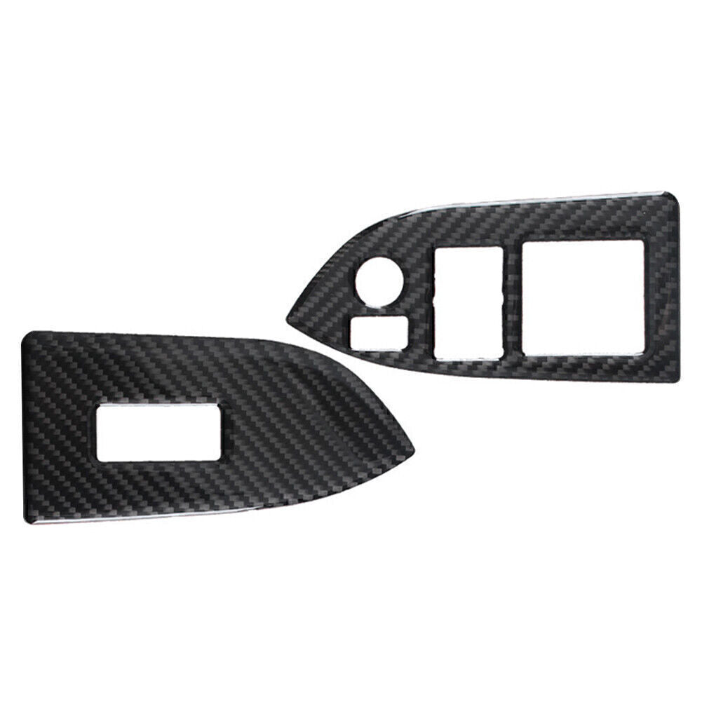 Black Interior Window Switch Button Cover Trim RHD Fit for Subaru BRZ for Toyota 86