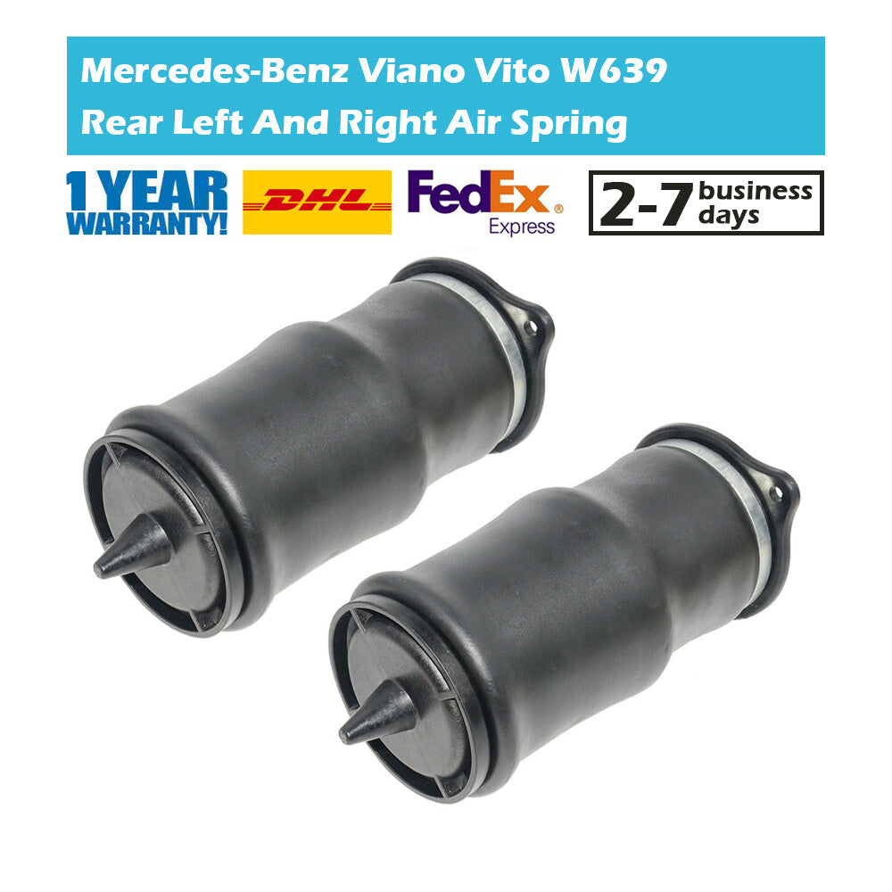 2PCS Rear Air Suspension Spring Repair Bags Fit for Mercedes-Benz Vito/Mixto W639