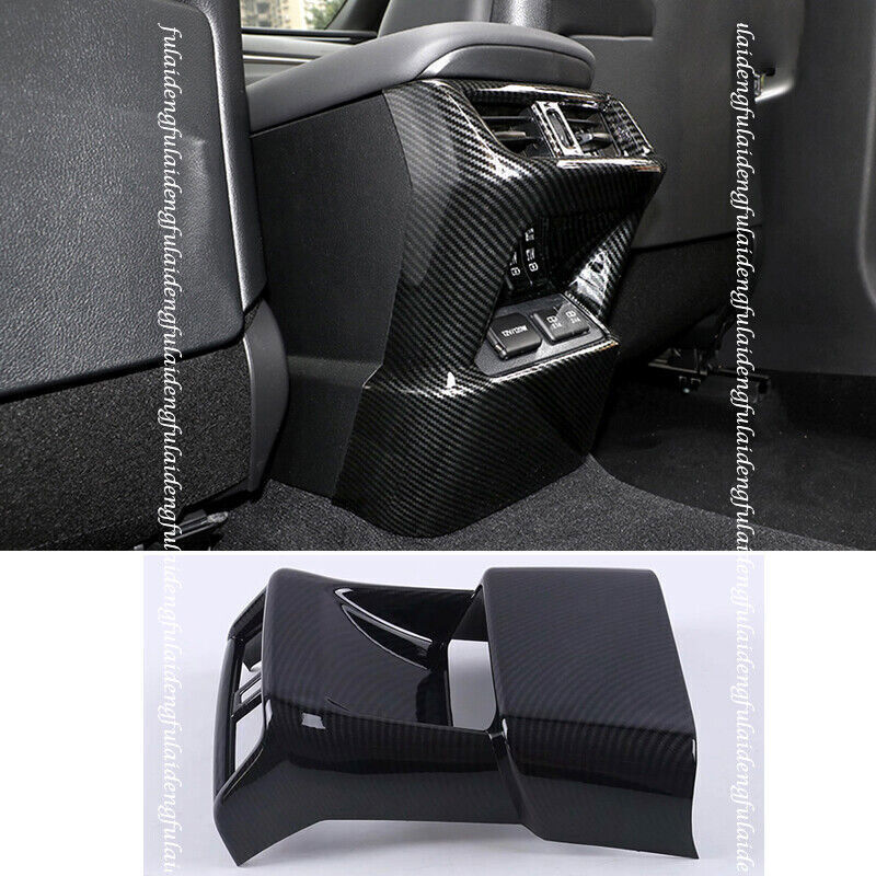 for Lexus ES350/300h/250 2019-2023 Carbon Fiber Rear Air Outlet Vent Panel Cover