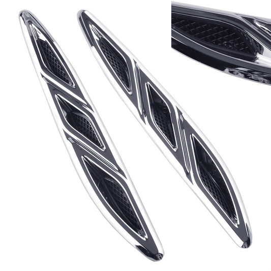 Front Hood Engine Vent Grille Molding Trim Left+Right for Buick Verano 2012-2014
