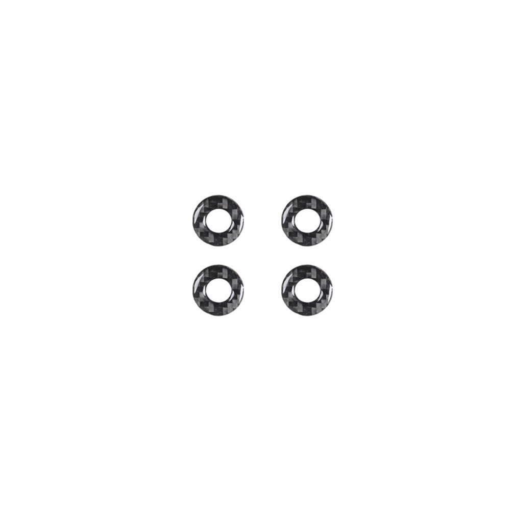4-Piece Carbon Fiber Inner Door Lock Cover Trim for Chrysler 300 (2015-2022)