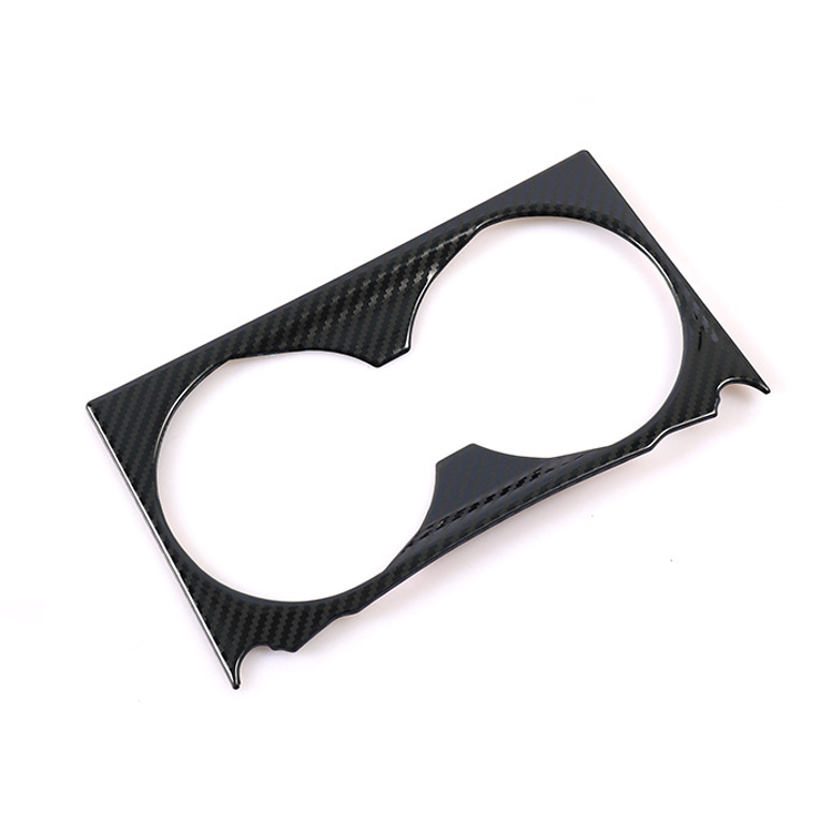 NEW Carbon Fiber Style Cup Holder Frame Cover Trim Fit for 2017-2023 for Mazda CX-5