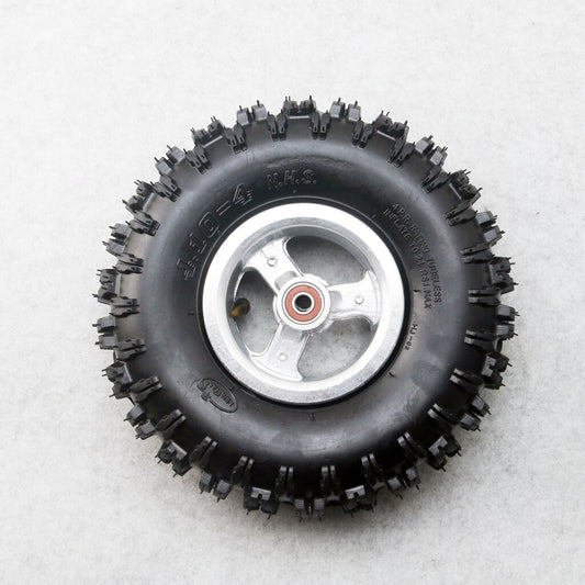 Motorcycle 4.10-4 Pneumatic Off-road Tire DIY Wheelchair Lawnmower Trolley Cart