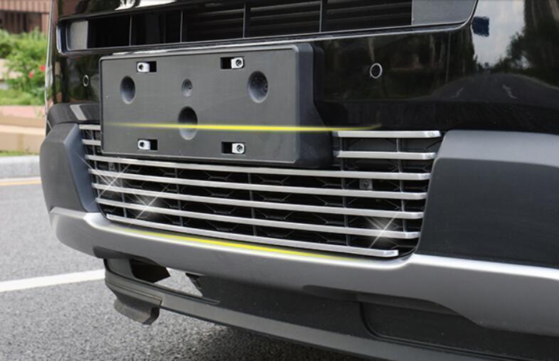 Front Lower Mesh Grille Grill Cover for Ford Explorer 2016-2017 Silver Aluminum