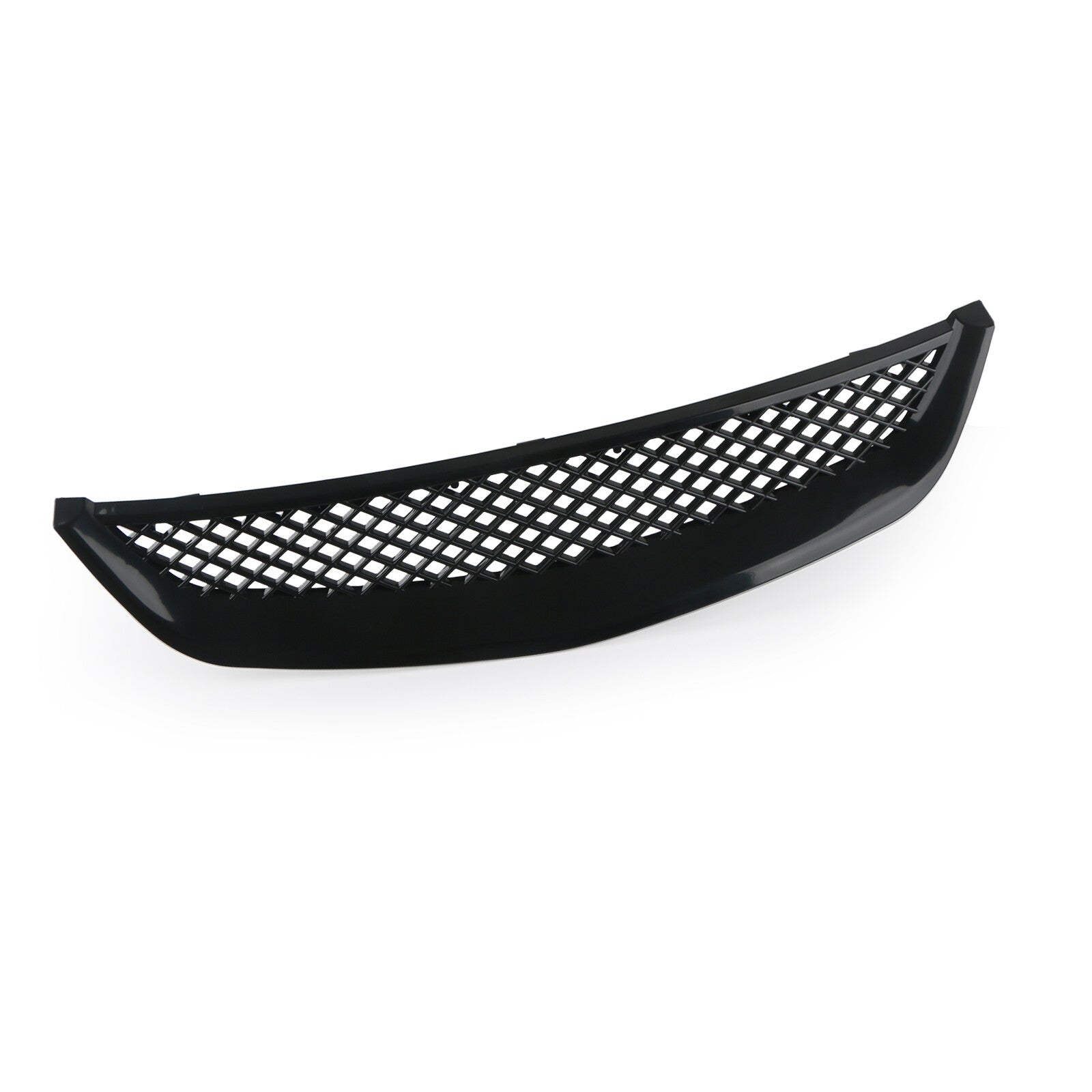 Suitable for 2001-2003 for Honda for Civic EM2 ES1 JDM front bumper cover with mesh grille in black.