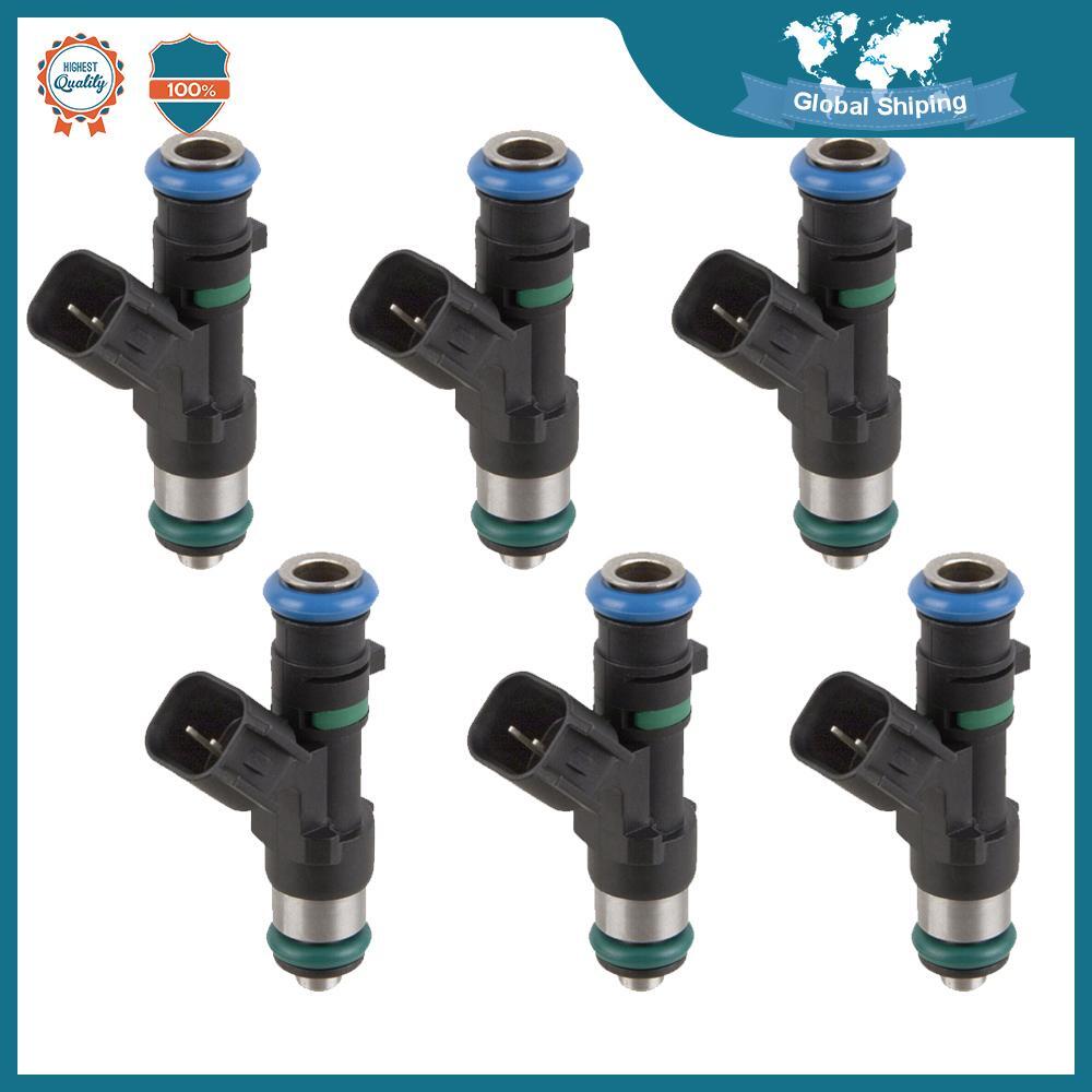 6-pack of fuel injectors for Dodge chargers, for Chrysler 300 Sebring 2.7L/3.5L, 2010 09-06