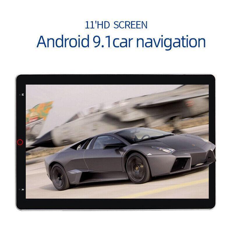 GPS Navigation 11 Android Touch Screen Car Rotatable Radio MP5 Player Wifi BT