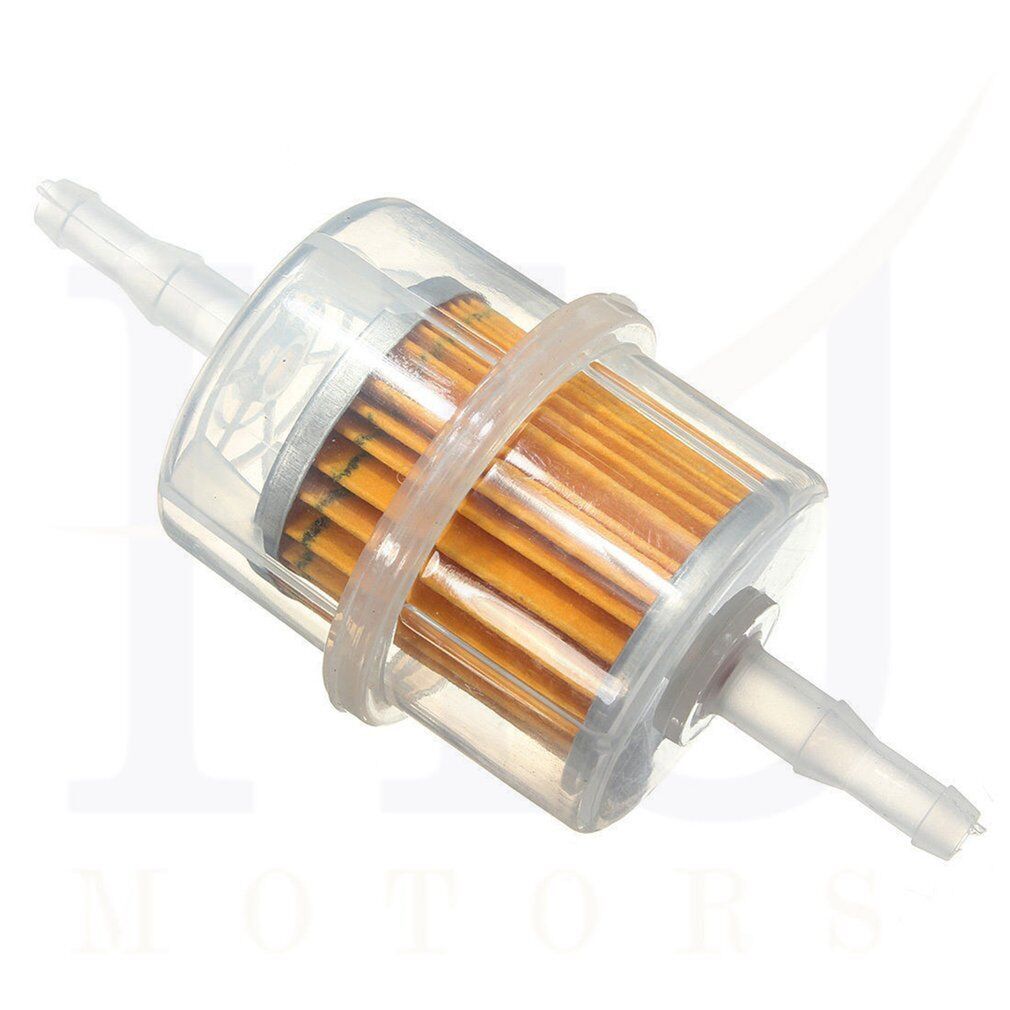 New Motorcycle Fuel Filter For Petrol Inline 6mm 8mm 3/8 Pipe Filter