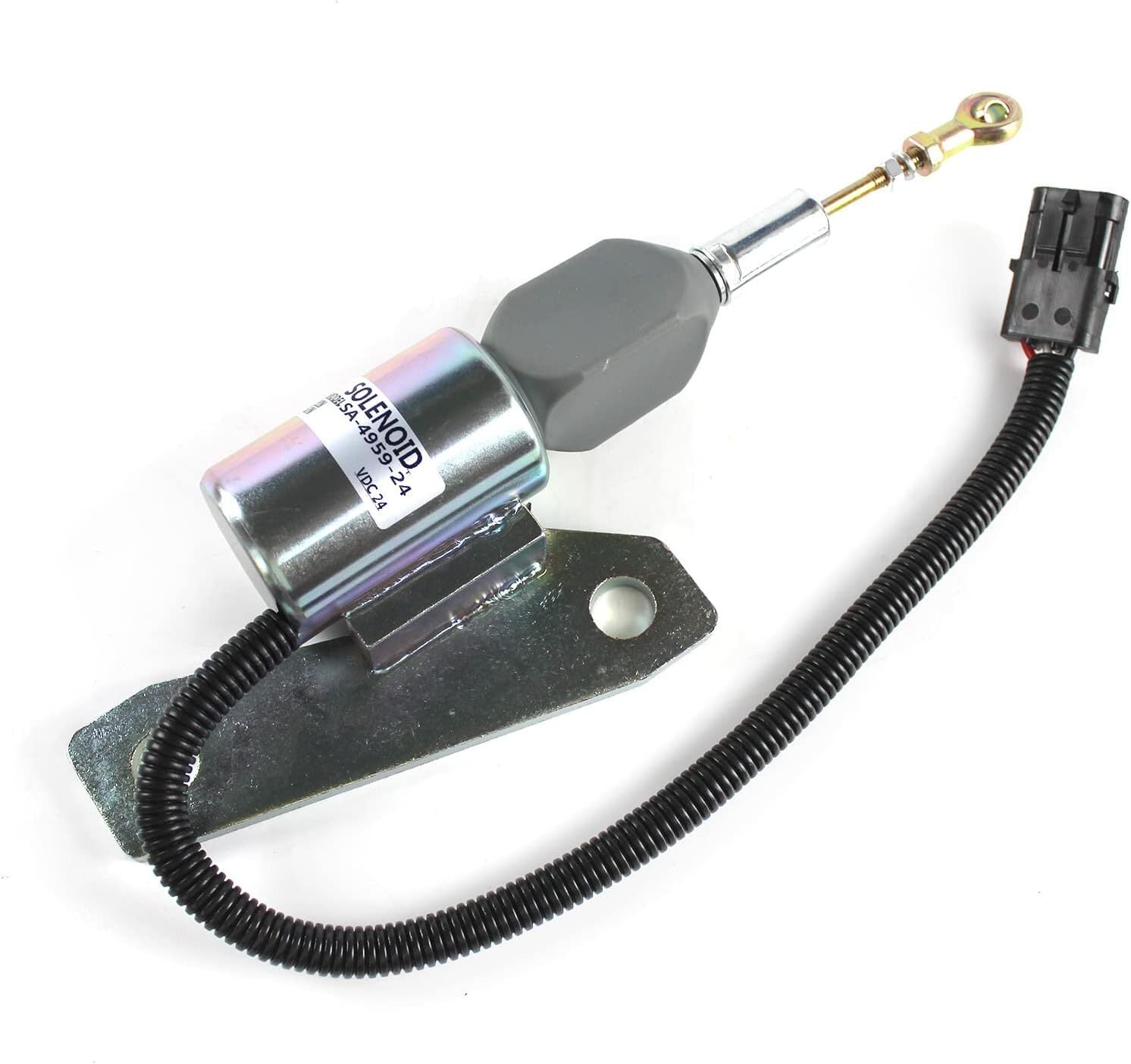 3991625 Fuel ShutOff Solenoid 5267132 24V Fit for 6BT 5.9L Engine