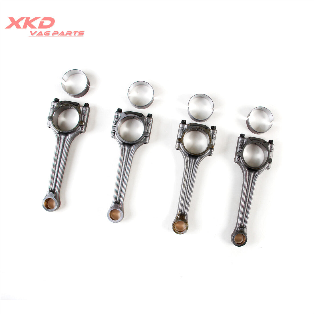 Connecting rod and bearing kit for Volkswagen Polo 1.6L BCD 06B198401