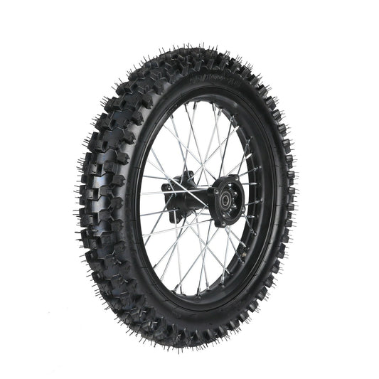 1.85x16 rear wheel, 90/100-16 tire, rim grooves, suitable for Honda Apollo 150cc 250cc off-road bicycles.