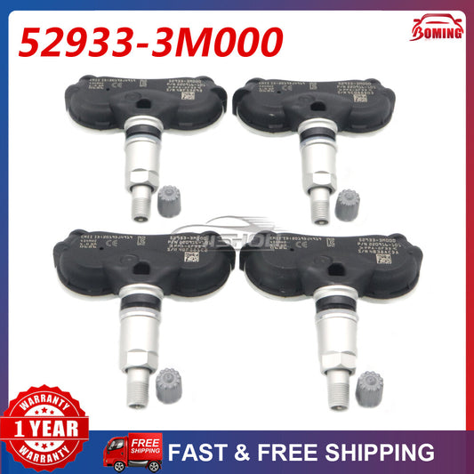 4-piece set 52933-3M000 new TPMS tire pressure monitoring sensor for Hyundai iX35