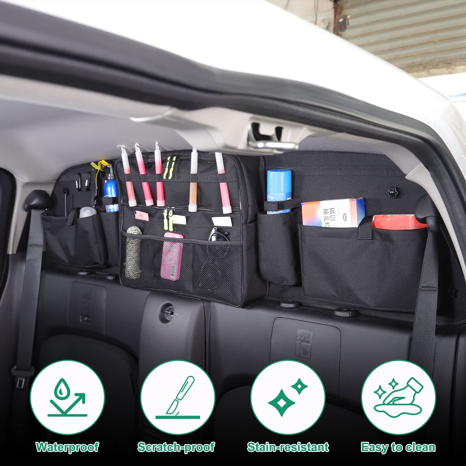 Strong cargo bag for the tailgate window and trunk, suitable for Nissan Frontier 22-23