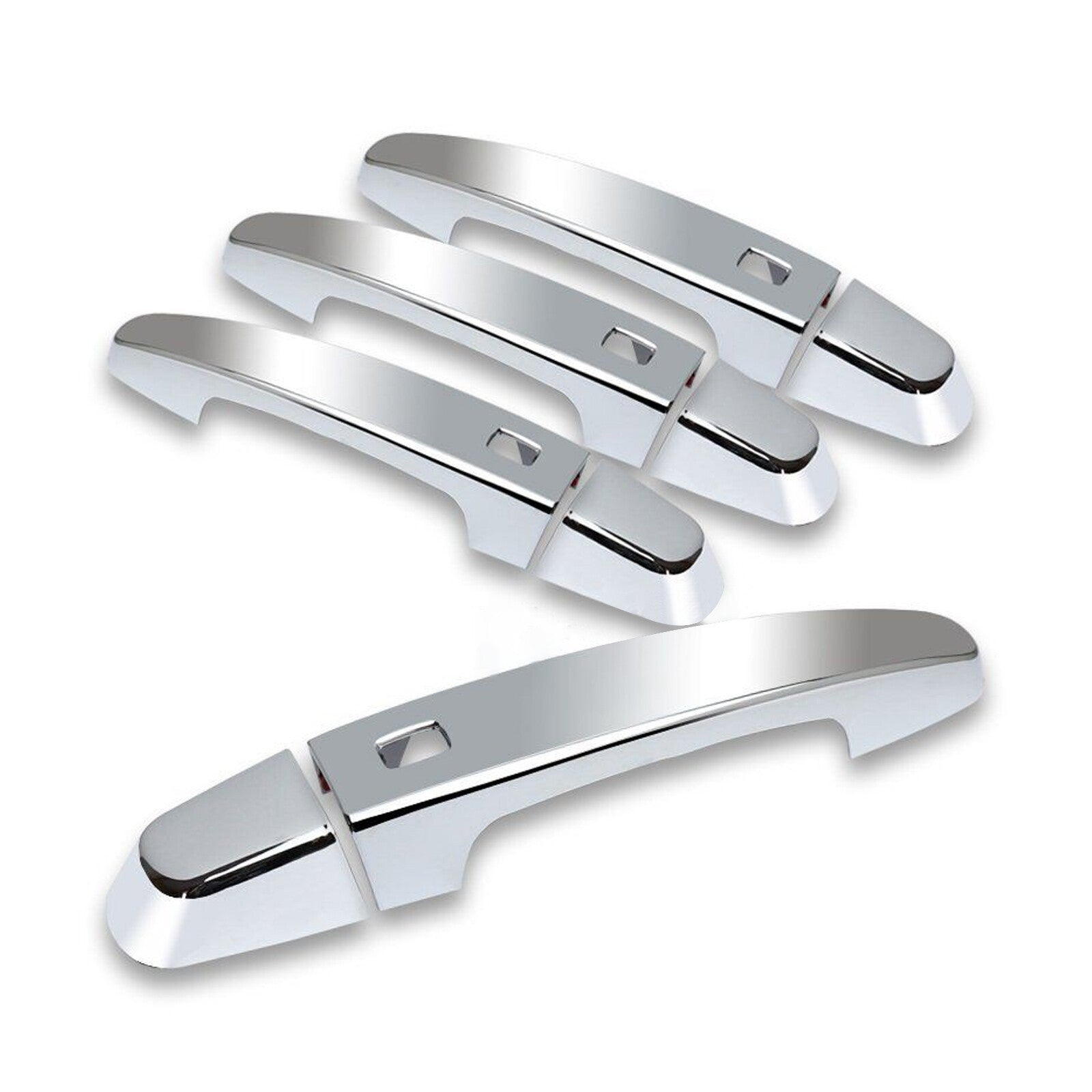 for Chevy Equinox 2018-2023 for GMC Terrain Chrome W/4 for Smart holes Door Handle Cover