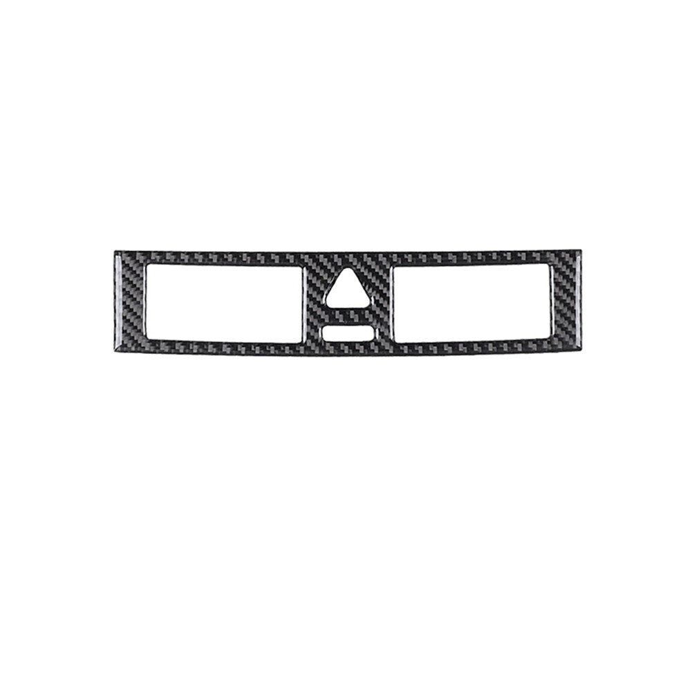 Carbon Fiber Warning Light Frame Cover Trim for Mercedes-Benz W203 2005-2007