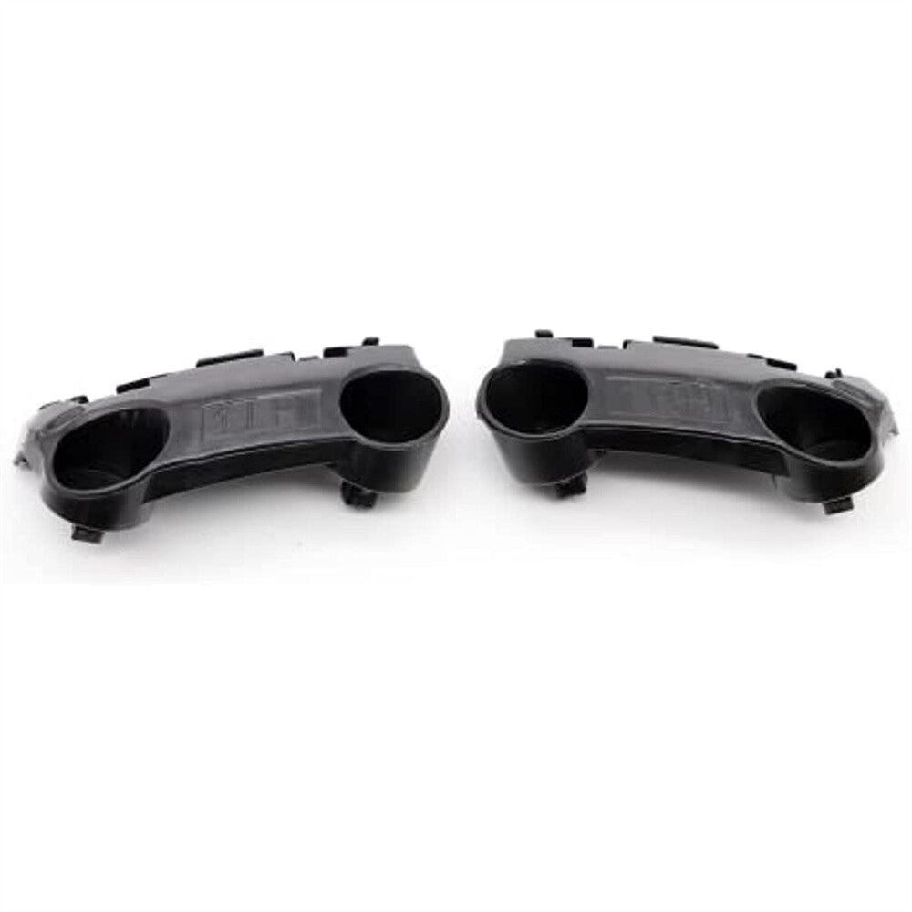 Right Left Front Bumper Cover Bracket Black for Infiniti Q50 14-21 62045-4GA0A