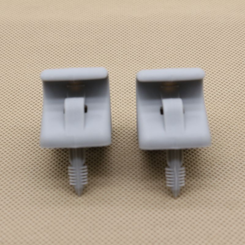 2-Pack for Hyundai Getz 02-12 Gray Sunshade Clip Fixing Hook 85235 1C300QS