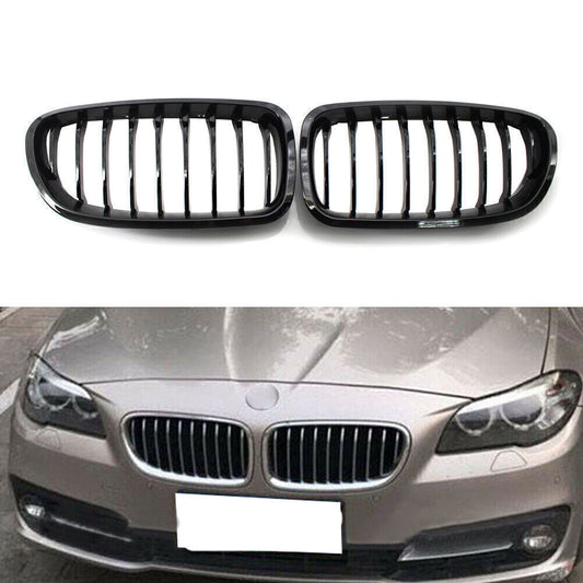 Front Kidney Grille Grill for BMW Sedan F10 F11 M5 2010-2016 Painted Gloss Black
