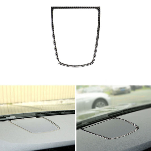 Carbon Fiber Loudspeaker Frame Cover Trim Sticker for BMW 5 Series F10 2011-2017