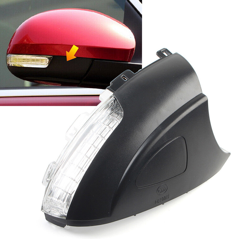 Right Side Rear View Mirror Turn Signal Light Fit for VW for Tiguan 2008-2016 Black