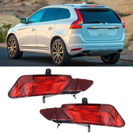 L/R for Volvo XC60 2014-2017 Rear Bumper Reflector Fog Light Brake Lamp Replace
