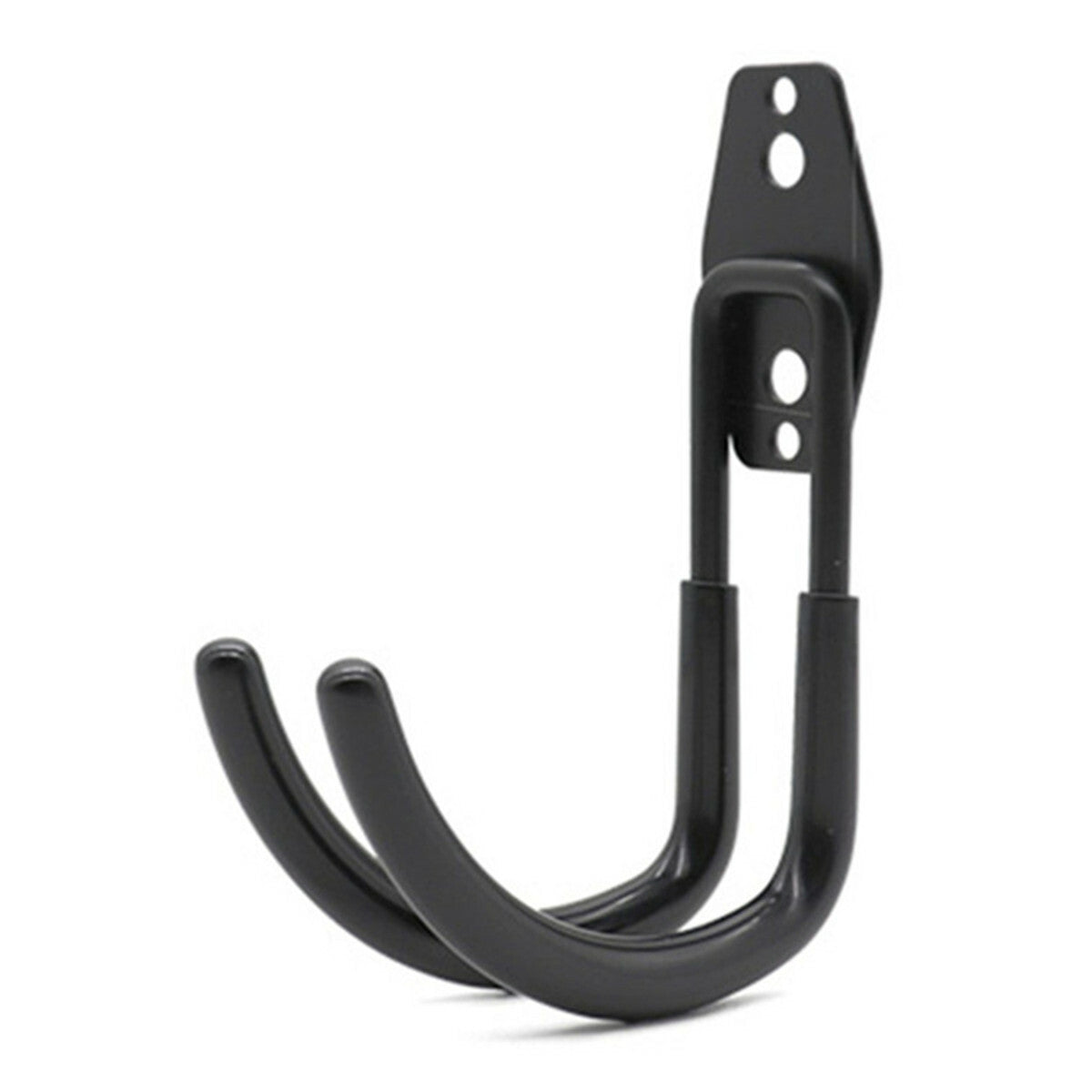Motorcycle Helmet Holder Hook Jacket Bag Display Rack Wall Mount Hanger Black