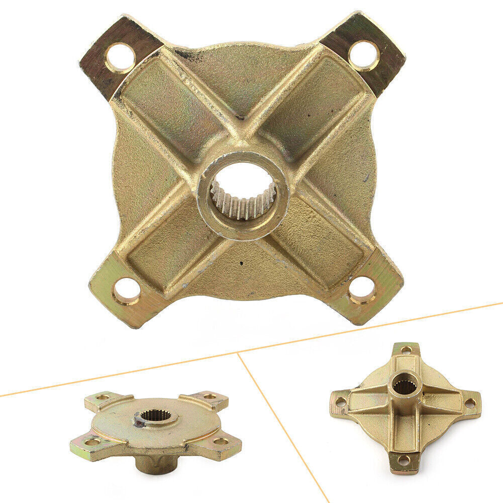 24T Teeth Spline 4 Stud Rear Axle Wheel Hub 150cc 250cc Quad Dirt Bike ATV Buggy
