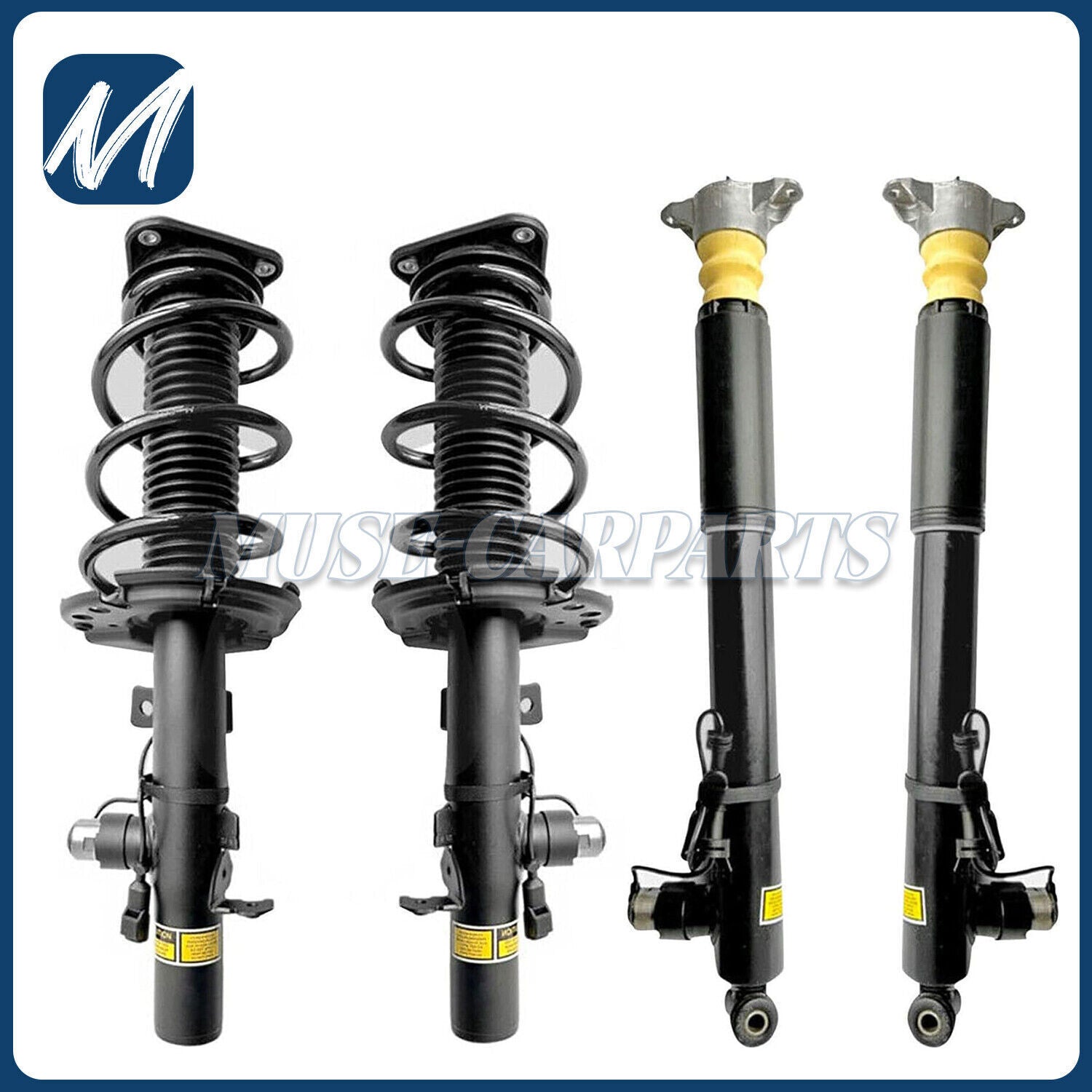 4-piece front and rear shock absorber strut EDC kit for BMW M3 M4 F80 F82 F83 3.0L 15-20