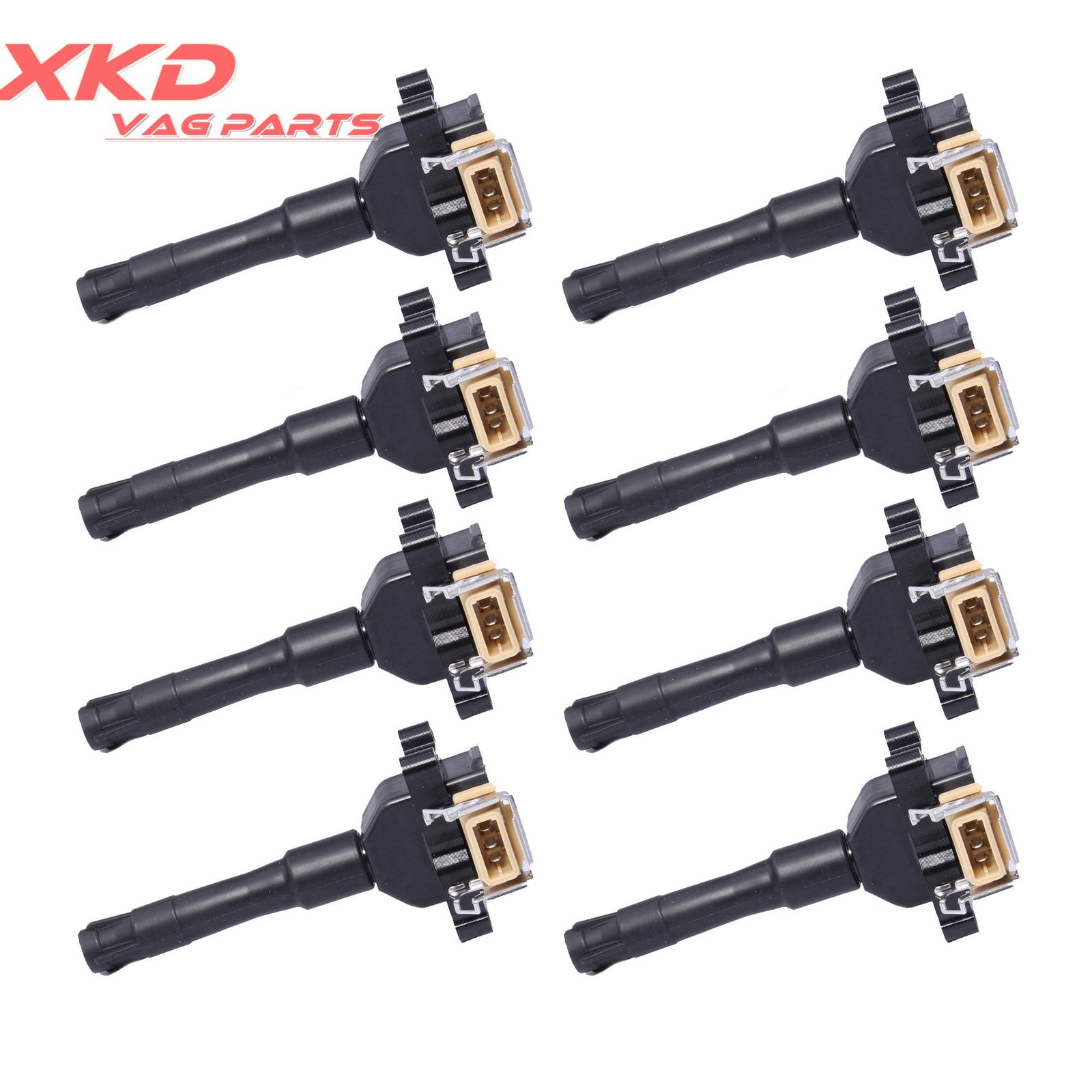 8Pcs Ignition Coil Kit for BMW E32 E34 E38 325i 530i 740i M42 M50 12121729842