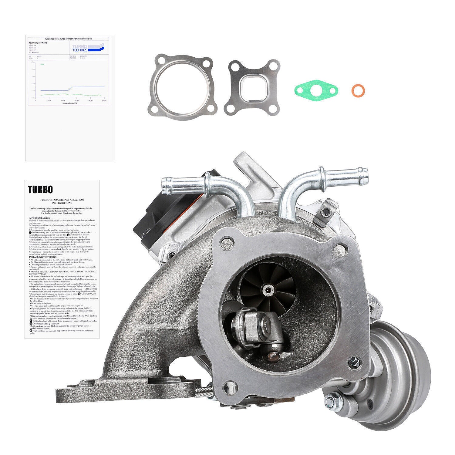 Turbo Turbocharger for Ford EcoSport Focus Fiesta EcoBoost 1.0L 74KW 3zyl KY