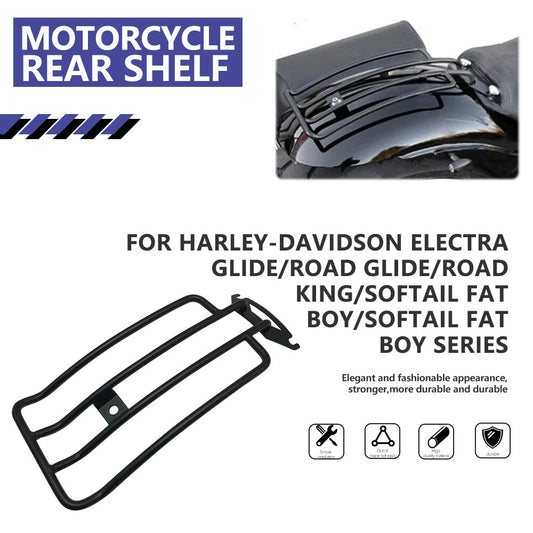 Rear Fender Luggage Rack for Harley Street Glide Road King FLHT FLHR 1997-2020