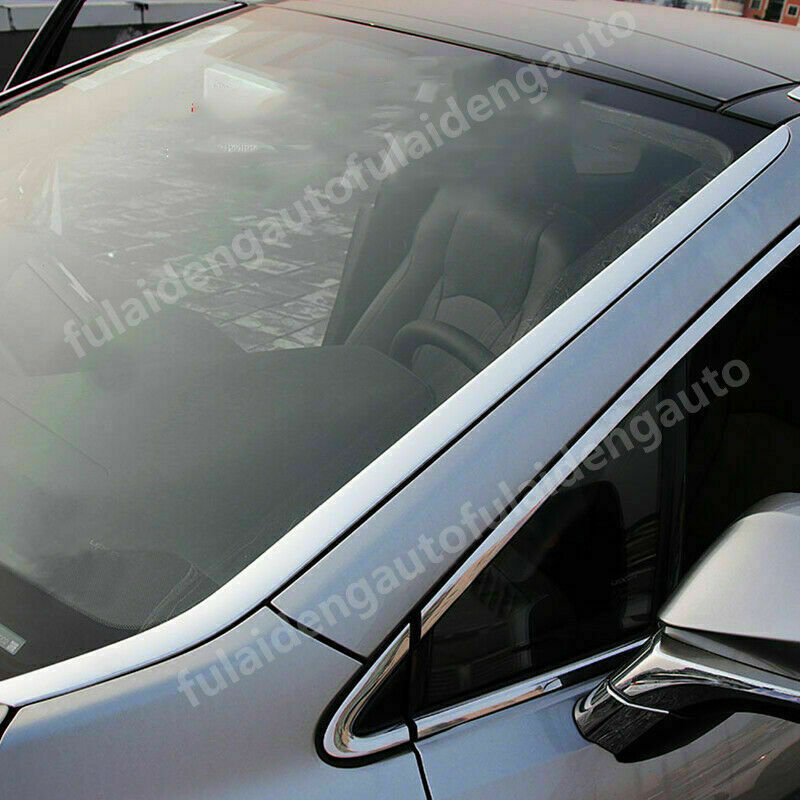 for Lexus RX350 RX450H 2016-2021 chrome front windshield both side strip trim 2X