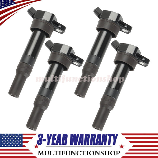 4PCS for Elantra for Tucson for Kia Forte Soul 1.8L 2.0L UF651 Ignition Coil 27300-2E000