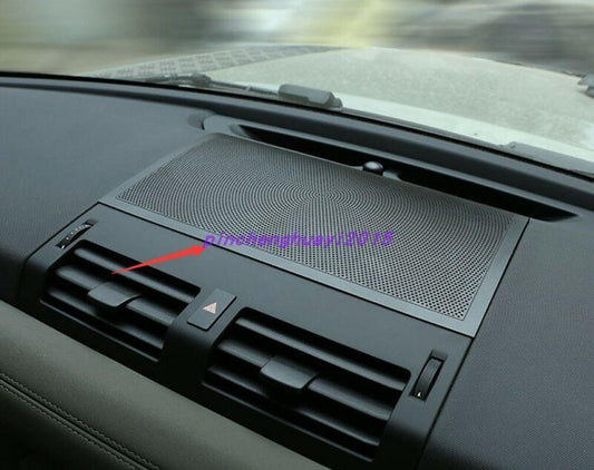 Black titanium alloy Consoel stereo speaker frame for Land Rover for Defender 110 2020-21