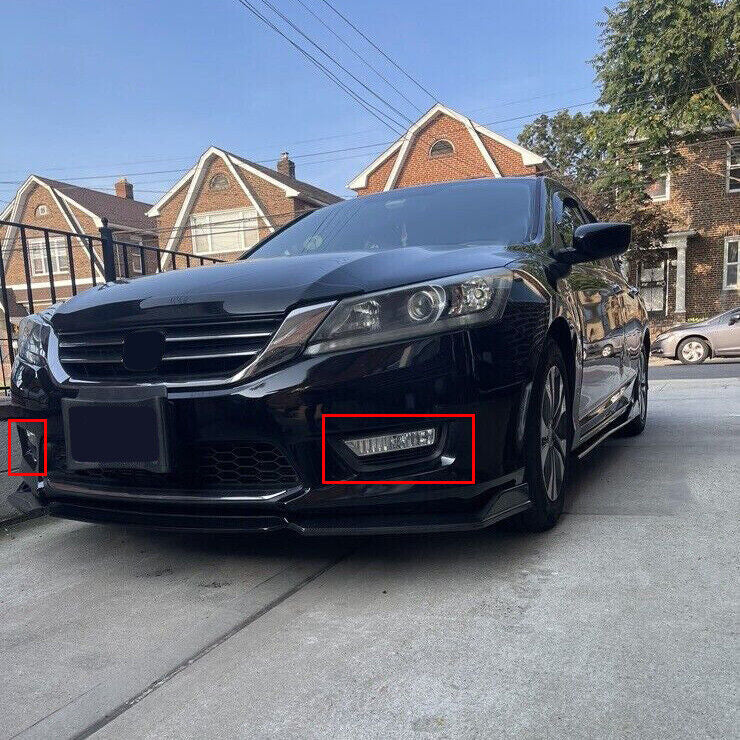 Right Front Bumper Fog Light Lamp Assembly For 2013-2015 for Honda Accord Sedan 4Dr