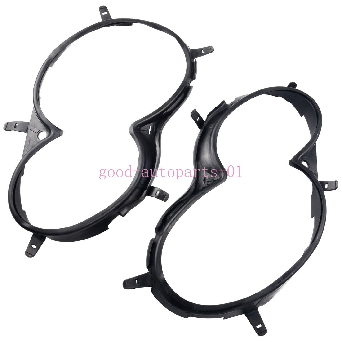 2-pack L+R headlight spacers suitable for Mercedes W209 CLK03-09 2098260191 2098260291