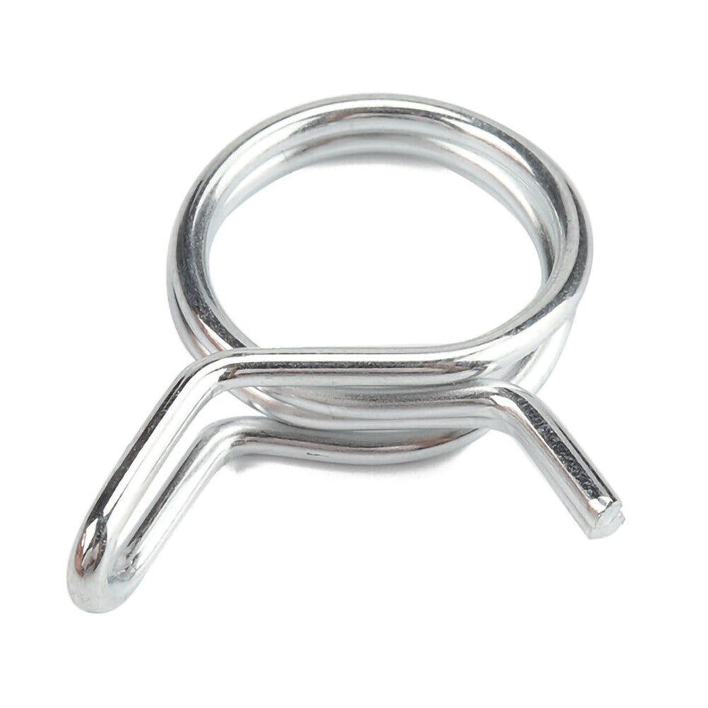 new 285x 5-18 mm flexible hose double spring clip kit for wires and fuel lines