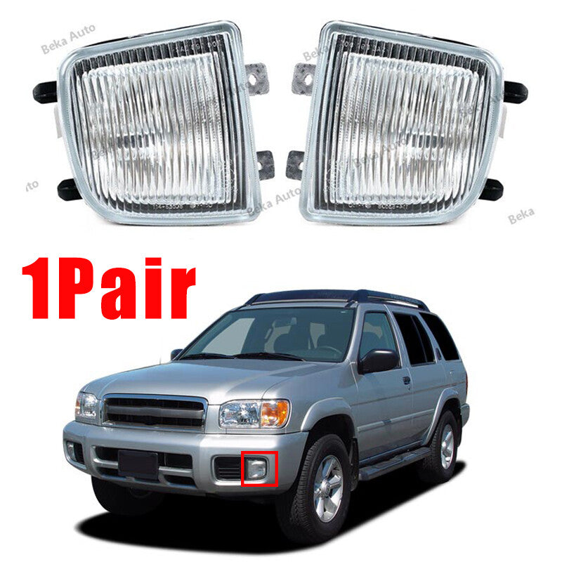 1 Pair for Nissan Pathfinder 1999-04 Driving Lamp Front bumper Fog lamp assembly