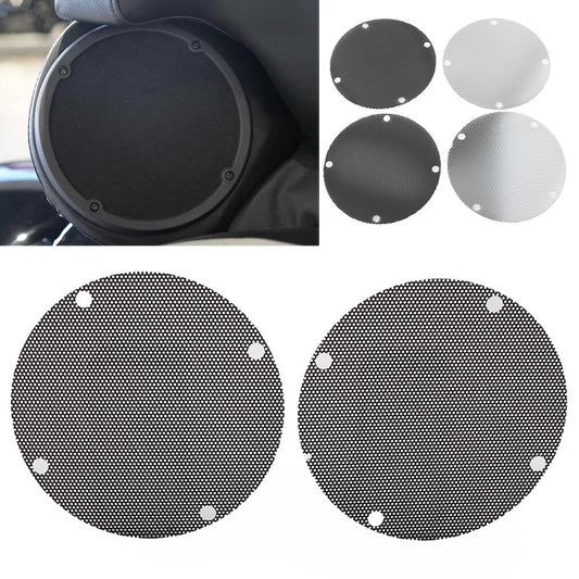 Fit for Harley Touring Electra Glide 96-13 FLHT Mesh Rear Speaker Grill Covers