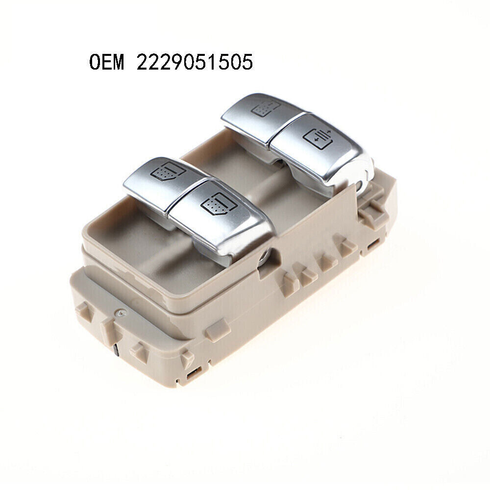for Benz W222 S550 S600 2229051505 Power Window Switch Rear Passenger 2229051505
