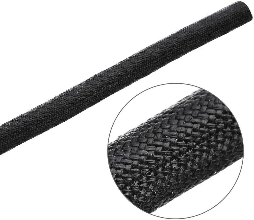 Heat-insulating sleeve, adjustable hose, hot spark plug wire, high temperature, 10 feet - 20 mm - 3/4